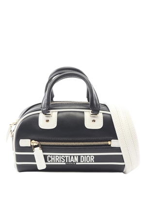 Christian Dior Pre-Owned 2010-2026 Mini Leather Vibe Bowling Bag satchel - Black