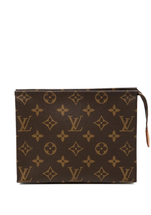 Louis Vuitton Pre-Owned 2004 Monogram Toiletry Pouch 19 clutch bag - Brown