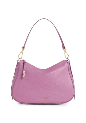 Coccinelle small Nory logo-lettering shoulder bag - Purple