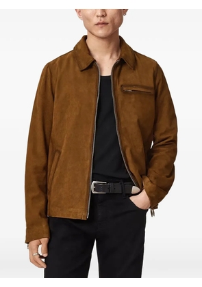 AllSaints Ashwood zip-up jacket - Brown