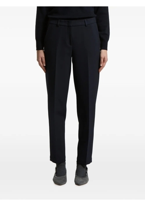 Peserico pressed-crease belt-loop trousers - Blue