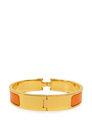 Hermès Pre-Owned Clic-H enamel bracelet - Gold