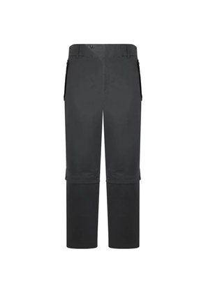 Moschino panelled straight-leg trousers - Grey