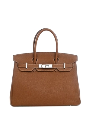 Hermès Pre-Owned 2009 Togo Birkin Retourne 30 handbag - Brown