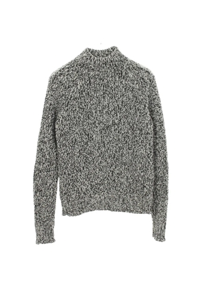 Saint Laurent Pre-Owned rib-knit wool sweater - Black