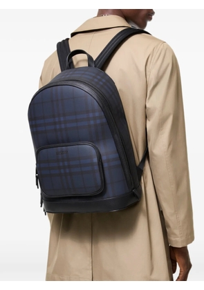 Burberry City Check backpack - Blue