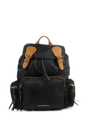 Burberry Pre-Owned buckle-fastening backpack - Black