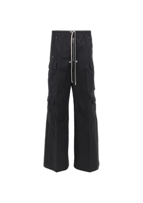 Rick Owens Tower Cargobelas low-crotch cargo pants - Black