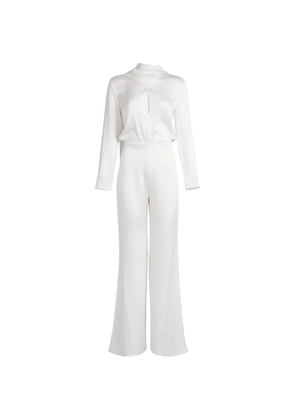Silvia Tcherassi Giorgia long-sleeve jumpsuit - White