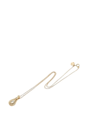 Christian Dior Pre-Owned 2010s rhinestone-embellished necklace - Gold