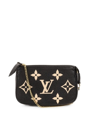 Louis Vuitton Pre-Owned Monogram Empreinte Mini Pochette clutch bag - Black