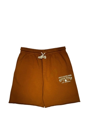 Denim Tears African Diaspora Goods drawstring shorts - Brown