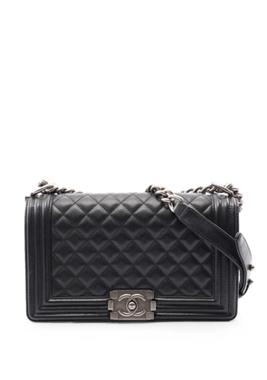 CHANEL Pre-Owned 2019 Boy Chanel shoulder bag - Black