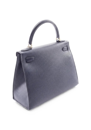 Hermès Pre-Owned 2017 Kelly 28 leather tote bag - Blue