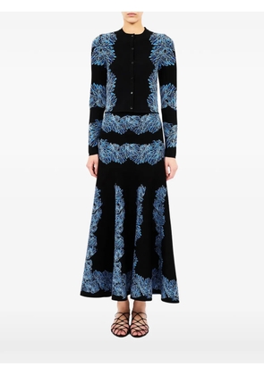 Ulla Johnson Carina jacquard-knit cardigan - Black