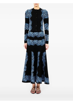 Ulla Johnson Carina jacquard-knit cardigan - Black