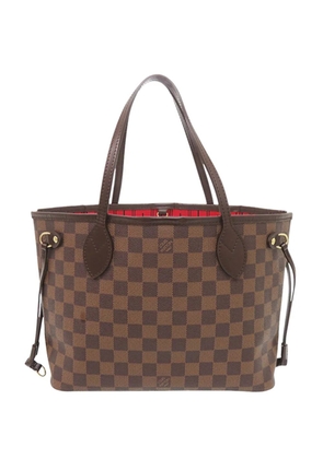 Louis Vuitton Pre-Owned 2011 Damier Ebene Neverfull PM tote bag - Brown