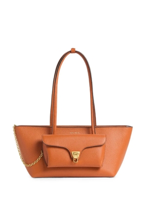 Coccinelle medium Double Beat pouch-detail shoulder bag - Orange