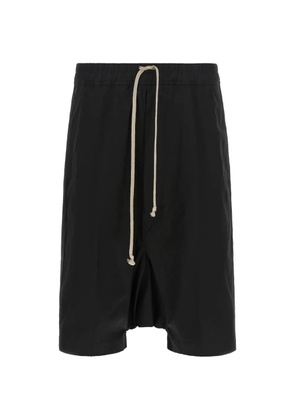 Rick Owens Tower Pods drawstring shorts - Black