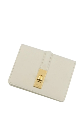 Celine Pre-Owned 2010-2026 Leather 16 card holder - White