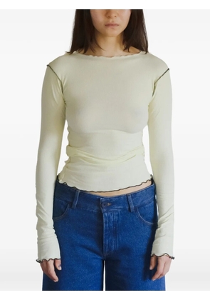 Baserange Vein long-sleeve T-shirt - Neutrals