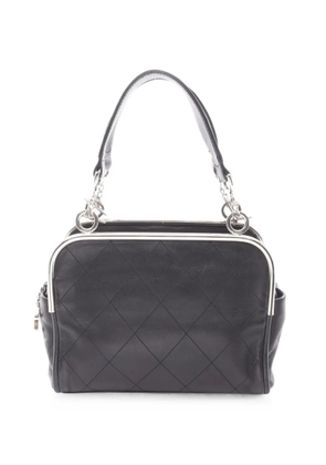 CHANEL Pre-Owned 2005-2006 matelasse tote bag - Black