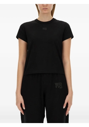 Alexander Wang logo-print cotton T-shirt - Black