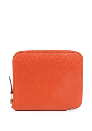 Hermès Pre-Owned leather wallet - Orange