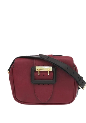 Burberry Pre-Owned 2000-2017 Small Leather Medley Buckle Crossbody shoulder bag - Red