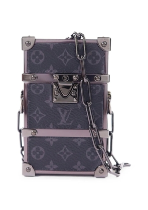 Louis Vuitton Pre-Owned Monogram Eclipse Trunk Box shoulder bag - Black