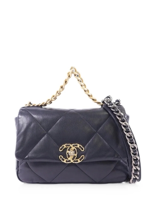 CHANEL Pre-Owned 19 CC Classic quilted shoulder bag - Black