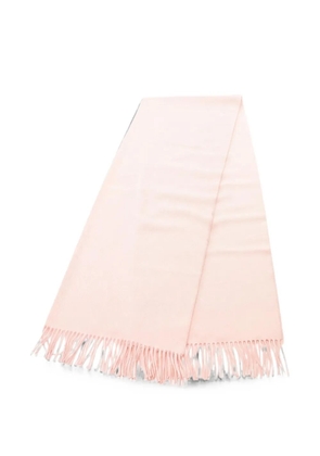 Hermès Pre-Owned 2010s logo-embroidered scarf - Pink