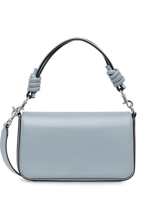 Benetton Be Bag knot-detail shoulder bag - Blue