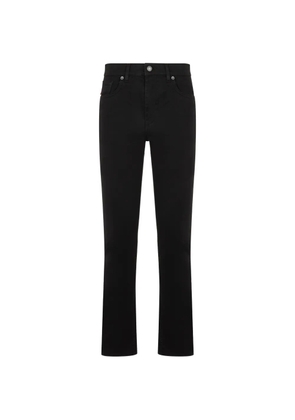 Moschino regular-length straight-leg jeans - Black