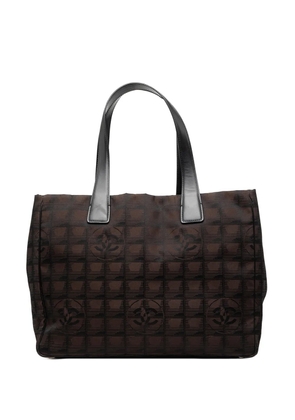 CHANEL Pre-Owned 2004-2005 New Travel Line Nylon tote bag - Brown