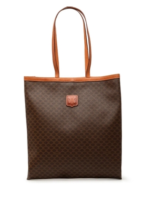 Celine Pre-Owned 2011 Macadam Coated Canvas tote bag - Brown