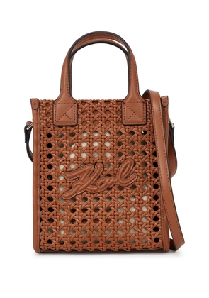 Karl Lagerfeld K/Skuare tote bag - Brown