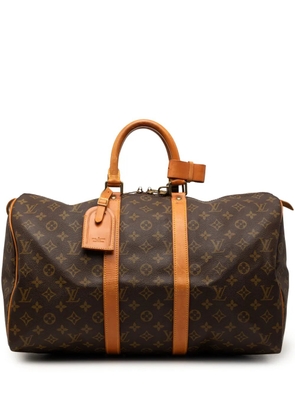 Louis Vuitton Pre-Owned 1987 Monogram Keepall 45 travel bag - Brown