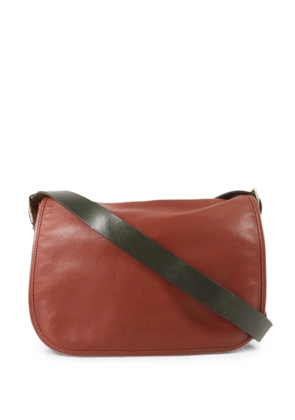 Hermès Pre-Owned Barda 30 Swift leather shoulder bag - Red