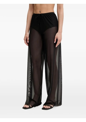 Bond-eye Riley drawstring-waistband trousers - Black
