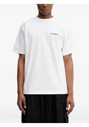 NO PROBLEMO graphic-print T-shirt - White