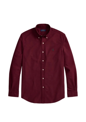 Polo Ralph Lauren garment-dyed Oxford shirt - Red