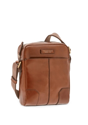 The Bridge zip-fastening leather belt bag - Brown