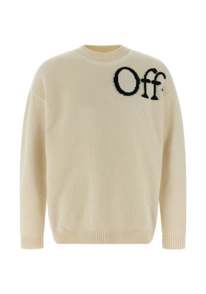 Off-White Bookish Shared embroidered sweater