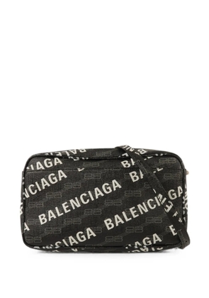 Balenciaga Pre-Owned BB Monogram Signature camera bag - Black