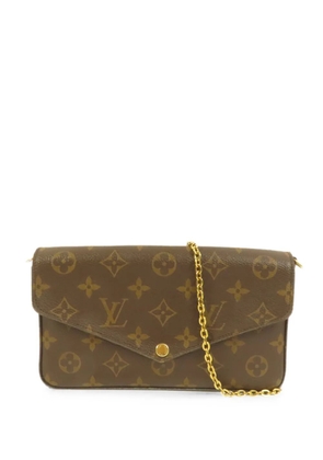 Louis Vuitton Pre-Owned Felicie Monogram shoulder bag - Brown