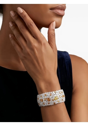 HYT Jewelry white diamond bracelet - Silver