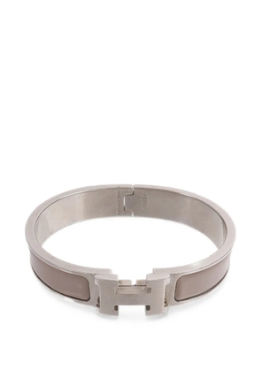 Hermès Pre-Owned Clic H bracelet - Silver