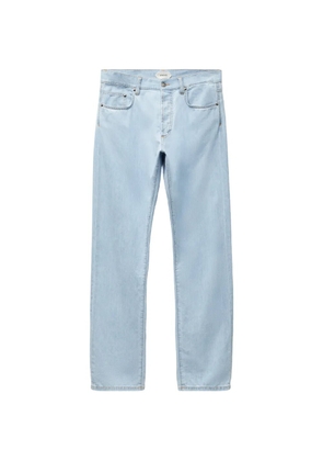 Versace straight chambray jeans - Blue