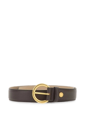 GIANNI CHIARINI hammered-calf leather padded belt - Brown